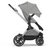 Cybex Gold Eos Lux SLV B babakocsi #Stone Grey - mid grey #524001277