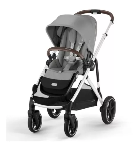 Cybex Gold Gazelle S babakocsi SILVER vázzal #Stone Grey-mid grey #524001289