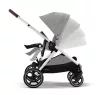 Cybex Gold Gazelle S babakocsi SILVER vázzal #Stone Grey-mid grey #524001289