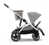 Cybex Gold Gazelle S babakocsi SILVER vázzal #Stone Grey-mid grey #524001289