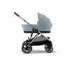 Cybex Gold Gazelle S babakocsi Taupe vázzal #Stormy Blue - light blue #524001297