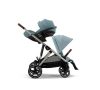 Cybex Gold Gazelle S babakocsi Taupe vázzal #Stormy Blue - light blue #524001297