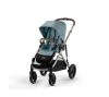 Cybex Gold Gazelle S babakocsi Taupe vázzal #Stormy Blue - light blue #524001297