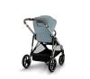 Cybex Gold Gazelle S babakocsi Taupe vázzal #Stormy Blue - light blue #524001297