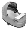 Cybex Gold Carry Cot S Lux mózeskosár #Stone Grey - mid grey #524001341