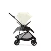 Cybex Gold MELIO Carbon babakocsi Canvas White - light beige #525000035