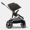 Cybex Gold Gazelle S babakocsi Taupe vázzal #Chocolate Brown - brown #525000129