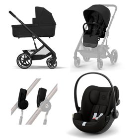   Cybex Gold Balios 3in1 Babakocsi Moon Black black 2025 One Box