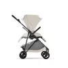 Cybex Gold MELIO Carbon babakocsi Dune Grey - grey #526000797