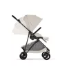 Cybex Gold MELIO Carbon babakocsi Dune Grey - grey #526000797
