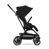 Cybex Gold Eezy S Twist Plus 2 babakocsi BLK #Magic Black - black #526000843