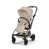 Cybex Gold Eezy S Twist Plus 2 babakocsi TPE #Almond Beige - beige #526000847