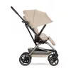 Cybex Gold Eezy S Twist Plus 2 babakocsi TPE #Almond Beige - beige #526000847
