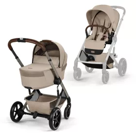   Cybex Gold Balios S Lux babakocsi TPE - S LUX mózeskosárral #Almond Beige - beige #526001671 2026