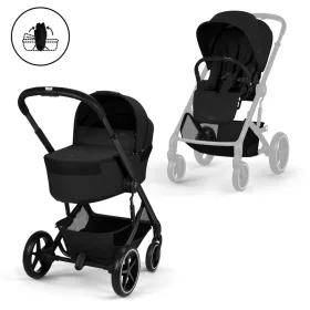   Cybex Gold Balios S Lux babakocsi BLK - összecsukható mózeskosárral #Moon Black - black #526001677 2026