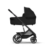Cybex Gold Balios S Lux babakocsi BLK - összecsukható mózeskosárral #Moon Black - black #526001677 2026