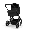 Cybex Gold Balios S Lux babakocsi BLK - összecsukható mózeskosárral #Moon Black - black #526001677 2026