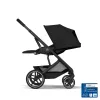 Cybex Gold Balios S Lux babakocsi BLK - összecsukható mózeskosárral #Moon Black - black #526001677 2026