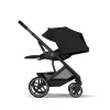 Cybex Gold Balios S Lux babakocsi BLK - összecsukható mózeskosárral #Moon Black - black #526001677 2026