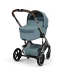 Cybex Gold Balios S Lux babakocsi TPE - összecsukható mózeskosárral #Stormy Blue - light blue #526001683 2026