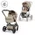 Cybex Gold Balios S Lux babakocsi TPE - összecsukható mózeskosárral #Almond Beige - beige #526001689 2026
