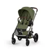 Cybex Gold Balios S Lux babakocsi TPE - összecsukható mózeskosárral #Moss Green - khaki #526001695 2026