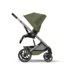 Cybex Gold Balios S Lux babakocsi TPE - összecsukható mózeskosárral #Moss Green - khaki #526001695 2026