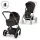Cybex Gold Balios S Lux babakocsi TPE - összecsukható mózeskosárral #Chocolate Brown - brown #526001701 2026