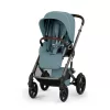 Cybex Gold TALOS S LUX TPE babakocsi - összecsukható mózeskosárral Stormy Blue - light blue #526001731 2026