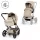 Cybex Gold TALOS S LUX TPE babakocsi - összecsukható mózeskosárral Almond Beige - beige #526001735 2026