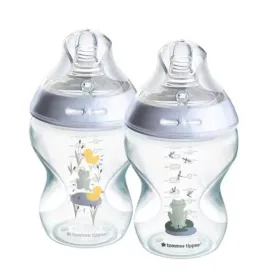   Tommee Tippee Natural Start Cumisüveg #2x260ml #béka-kacsa #42252105