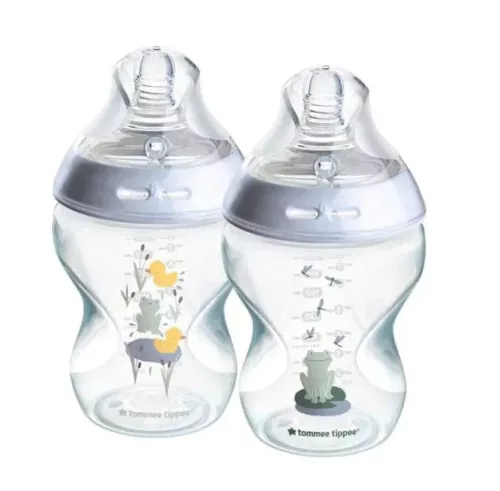 Tommee Tippee Natural Start Cumisüveg #2x260ml #béka-kacsa #42252105