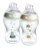 Tommee Tippee Natural Start cumisüveg duo #2x340ml #bézs-zöld #42263079