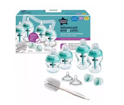 Tommee Tippee Advanced Anti-Colic Újszülött cumisüveg kezdőszett #türkiz #42274903