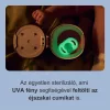 Tommee Tippee NightGlow Pod - UV sterilizáló és fénytöltő tok Ultra-light cumival #423790