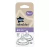 Tommee Tippee Natural Start lassú folyású cumisüveg cumi #2db #42458401