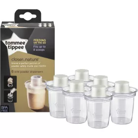 Tommee Tippee Tápszeradagoló To go 6db-os #43136271