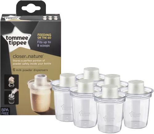 Tommee Tippee Tápszeradagoló To go 6db-os #43136271