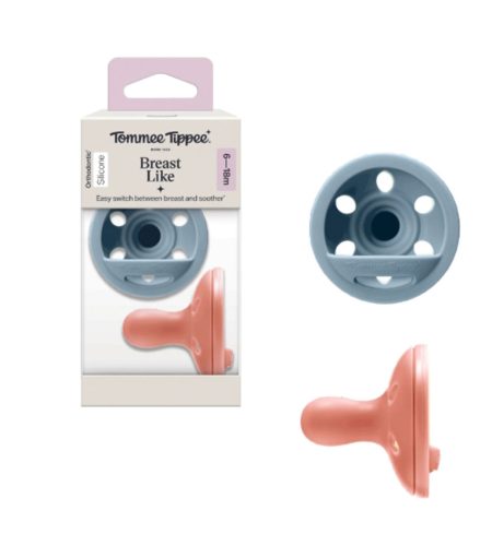 Tommee Tippee Breastlike Anyamell formájú cumi #6-18hó #2db #433628