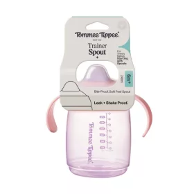   Tommee Tippee Starter Spout csőrös itatópohár 240ml 6hó pink #448011