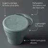 Tommee Tippee Összecsukható szilikon snack tartó pohár #zöld 4 hó+ #448742