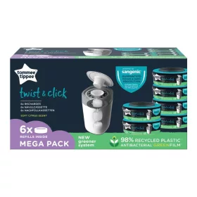   Tommee Tippee Sangenic TwistnClick utántöltő (TEC) #6db #Citrus #85102301