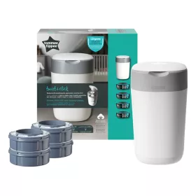   Tommee Tippee Sangenic TwistnClick utántöltő #4db pelenkatartó vödörrel (TEC) #85102001