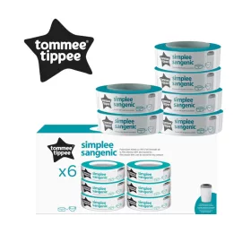   Tommee Tippee Sangenic Simplee pelenkacsomagoló utántöltő #6db #87037503