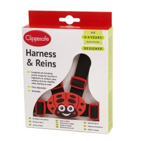 Clippasafe Ülésrögzítő és kantár #fekete-piros