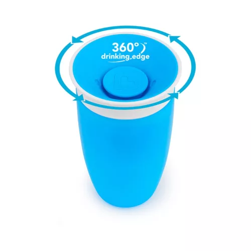 Munchkin itatópohár #Miracle Cup #296ml #kék #12096-1102802
