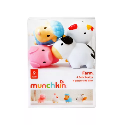 Munchkin Farm Squirets fürdőjáték 4 db #9019102