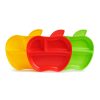 Munchkin Lil Apple rekeszes tányér - 3db #12102-1210202WWW