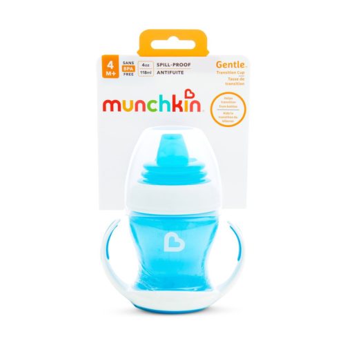 Munchkin Gentle tanulópohár #118ml #kék #1114301-12549WWW
