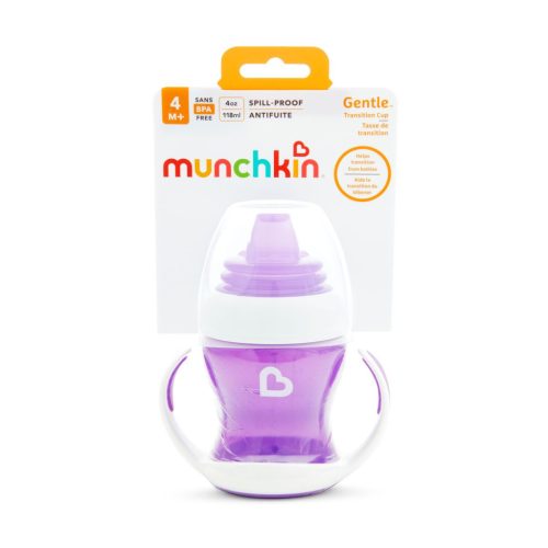 Munchkin Gentle tanulópohár #118ml #lila #1114301-12550WWW
